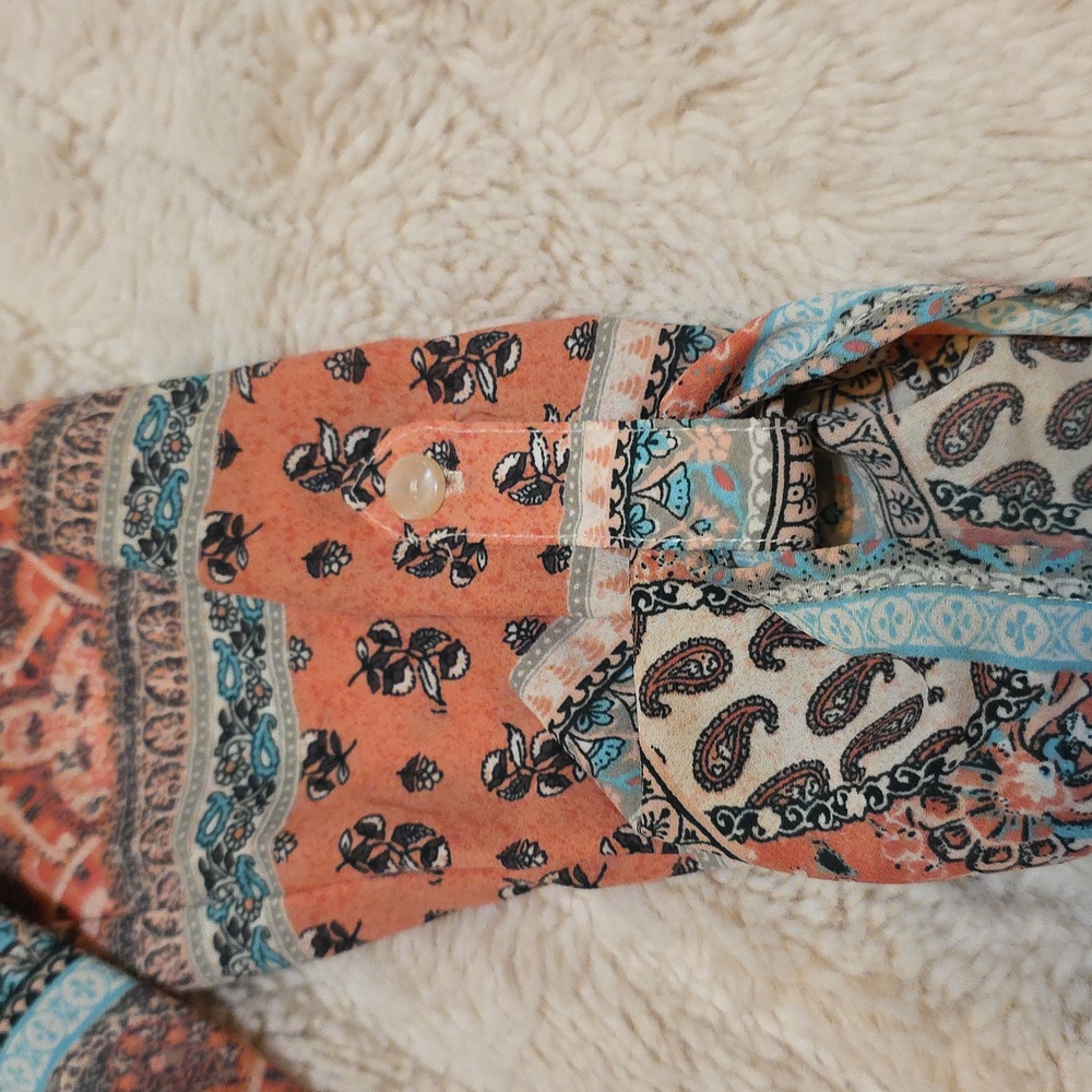 Pink Republic Multicolor Patterned Blouse - image 4